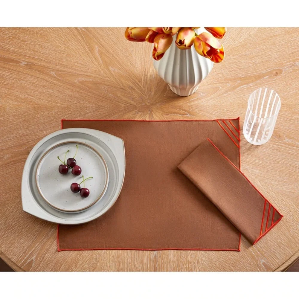 NWT Sur La Table Big Sur Jonathan Adler set of 4 dinner napkins
